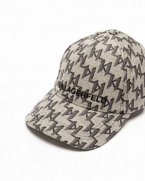 Gorra Karl Lagerfeld K/Monogram JKRD Cap Beige