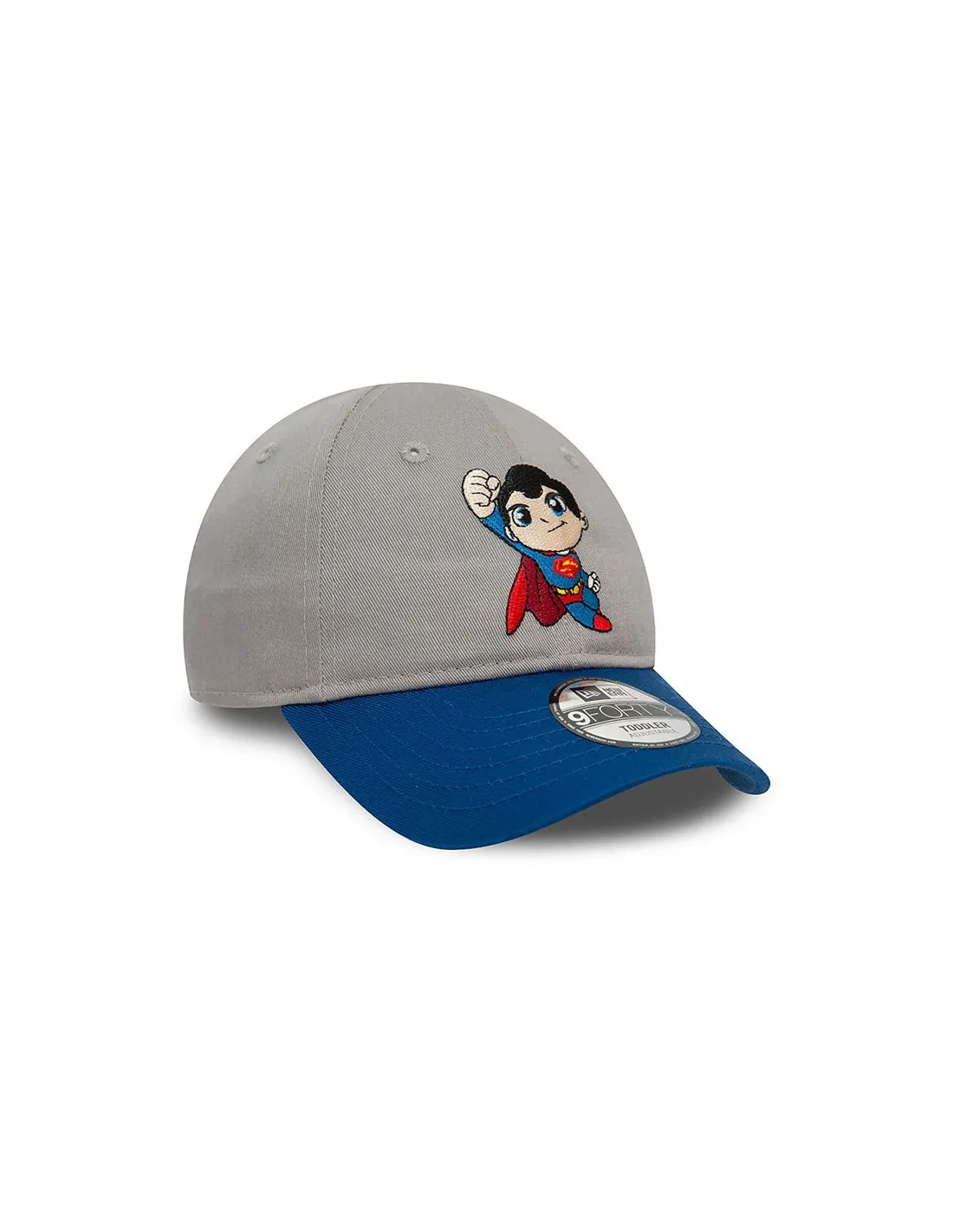 Gorra New Era Superman Hero 9FORTY Bebé Gris