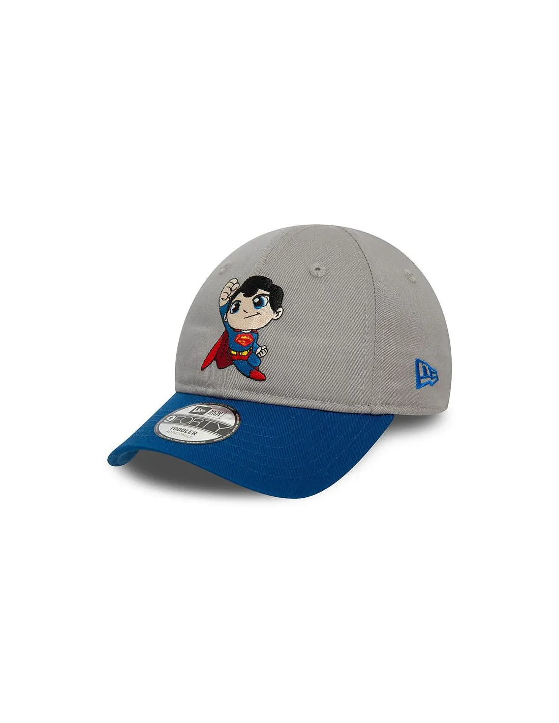 Gorra New Era Superman Hero 9FORTY Bebé Gris