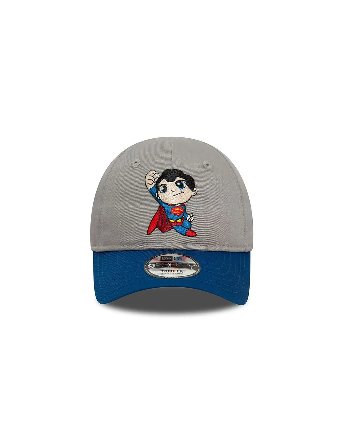 Gorra New Era Superman Hero 9FORTY Bebé Gris