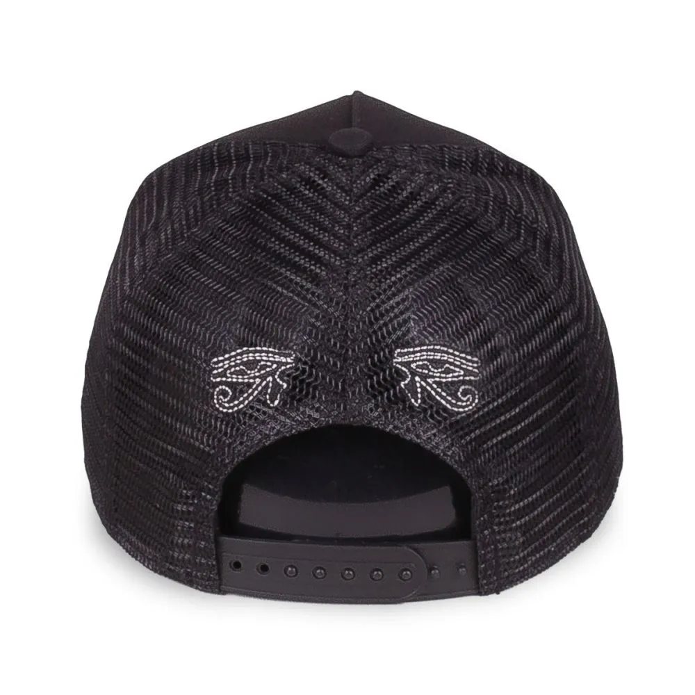 GORRA TRUCKER GRIMEY FIRE ROUTE - BLACK | Spring 23