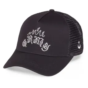 GORRA TRUCKER GRIMEY FIRE ROUTE - BLACK | Spring 23