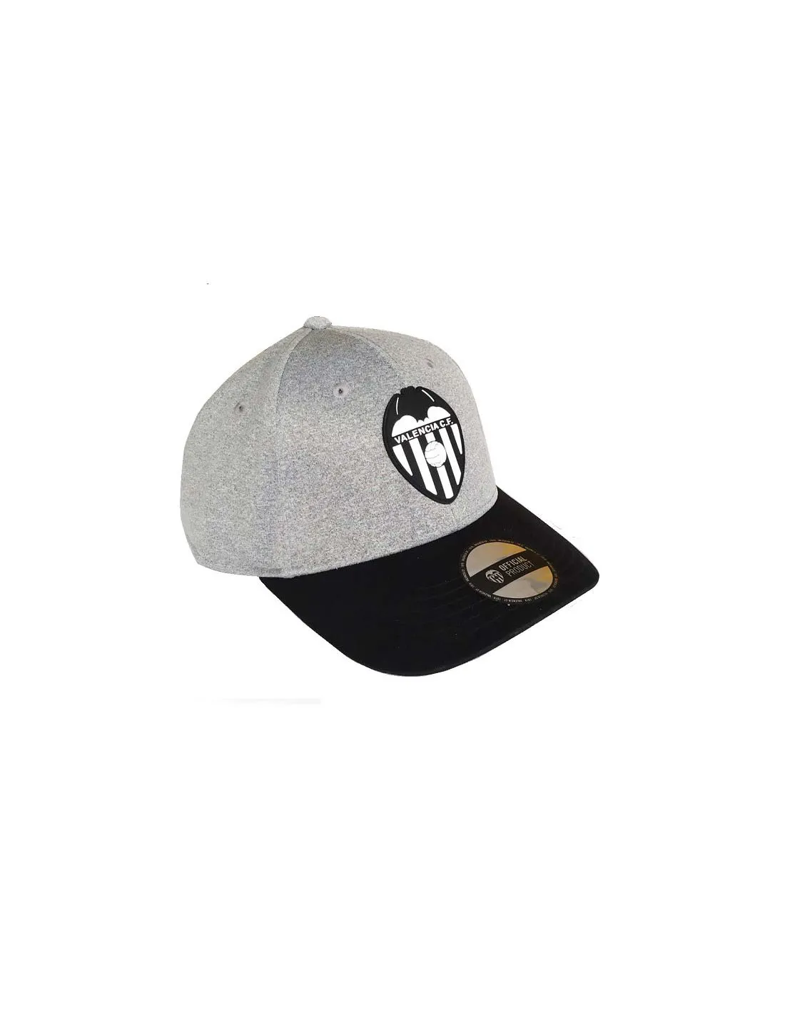 Gorra Valencia CF color gris juvenil y adulto