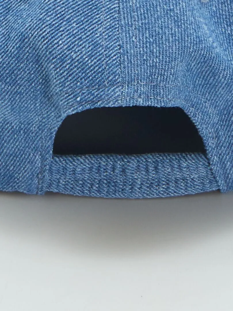 Gorra vaquera con mensaje - AZUL