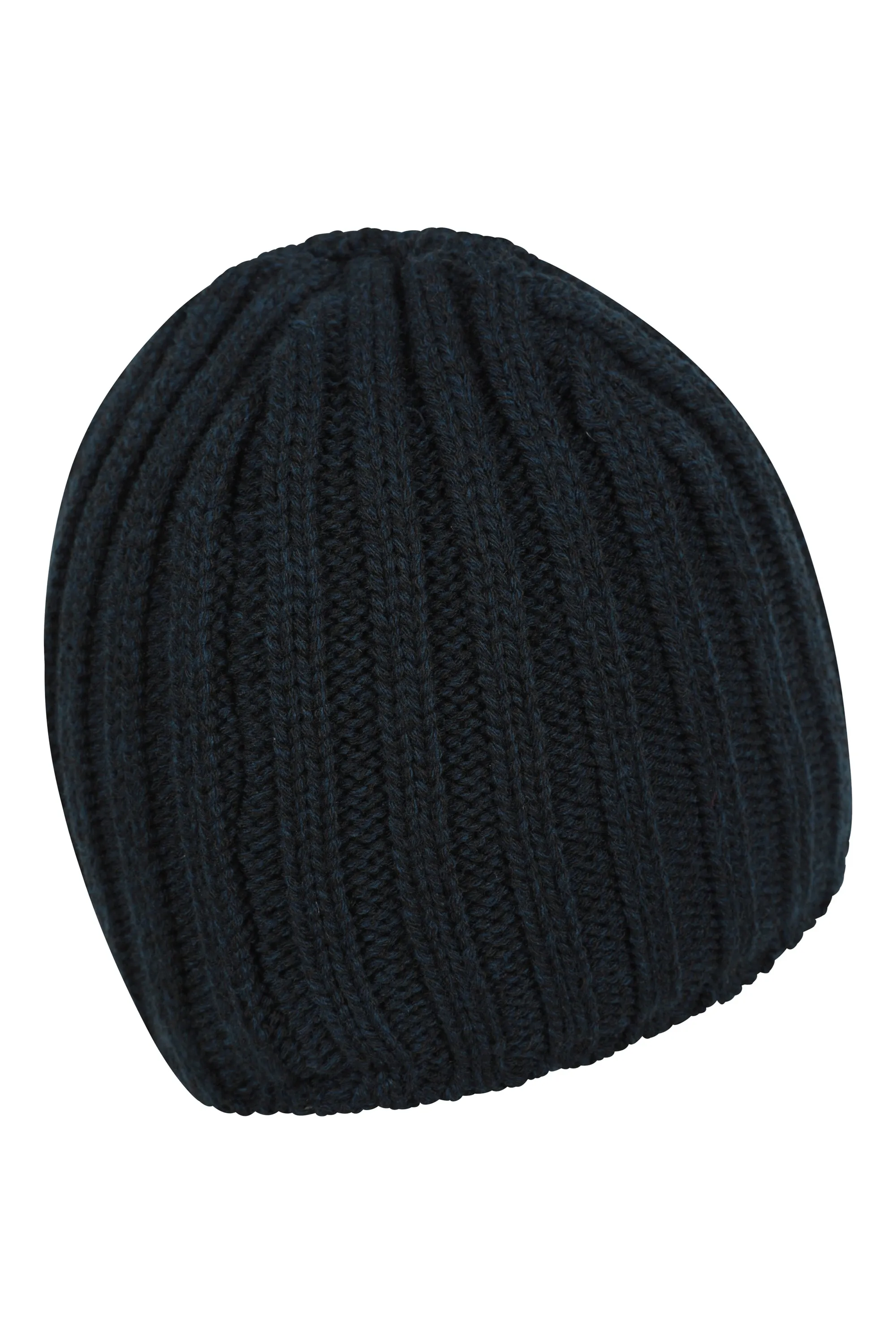 Gorro con forro de piel para hombre