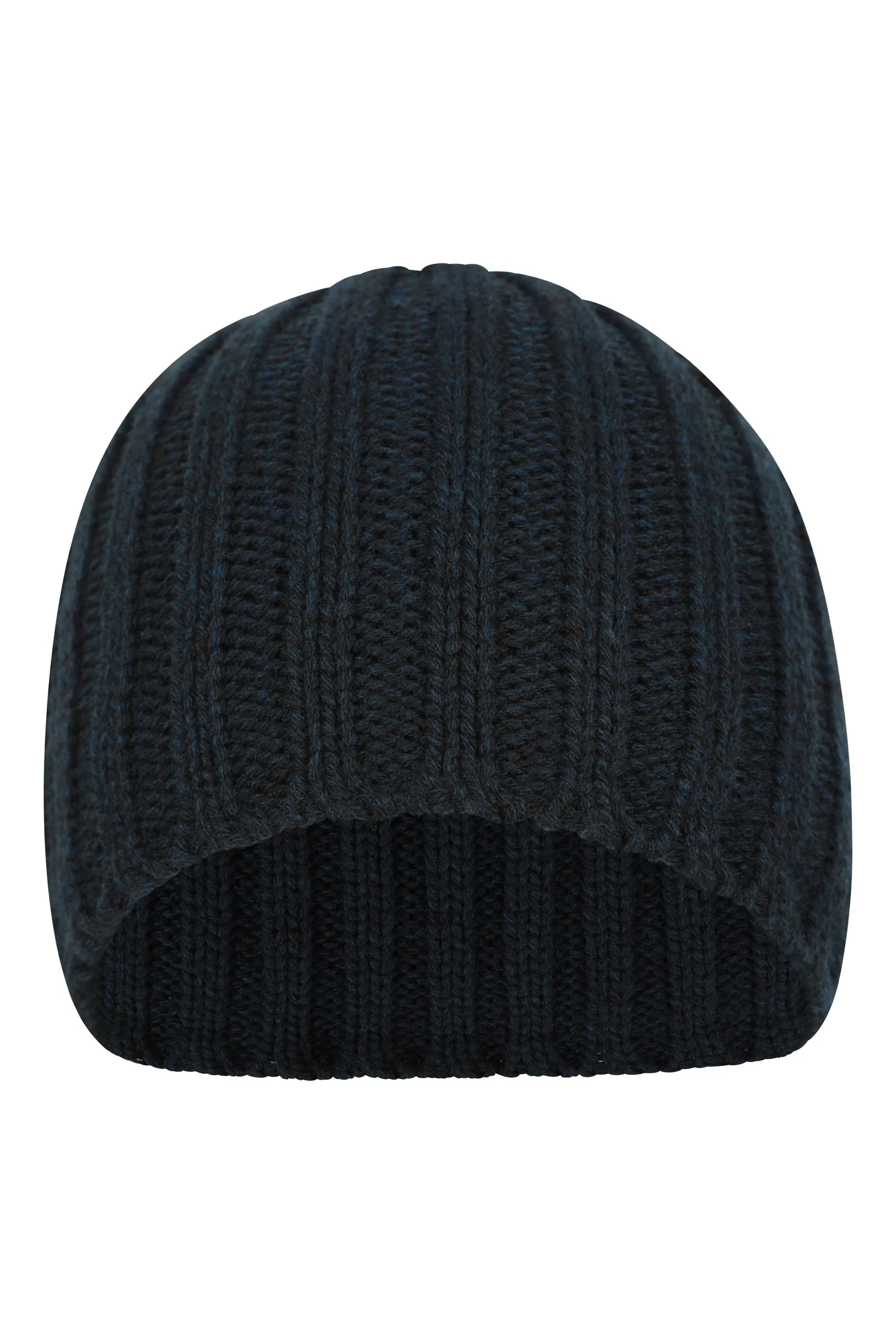 Gorro con forro de piel para hombre