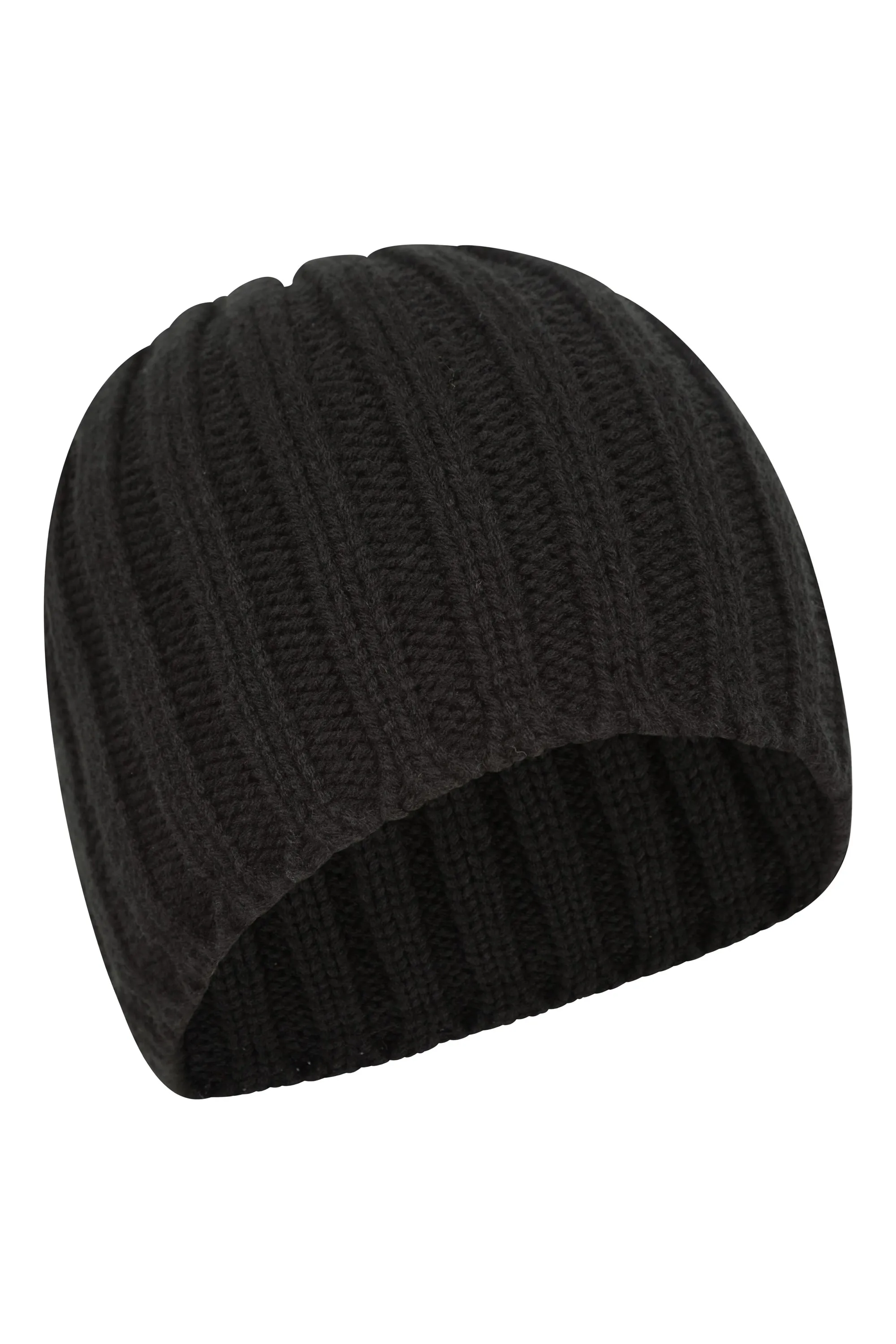 Gorro con forro de piel para hombre