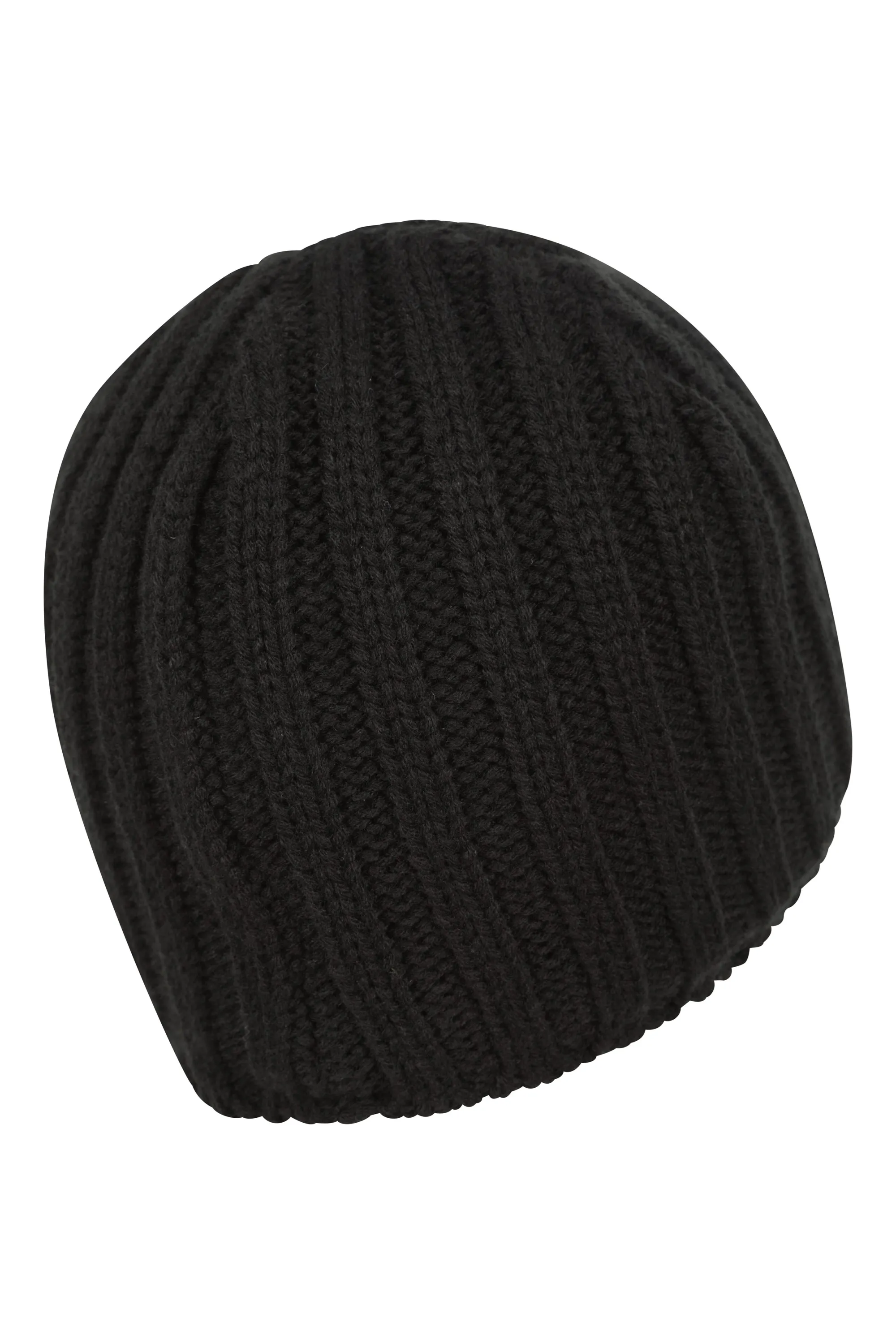 Gorro con forro de piel para hombre