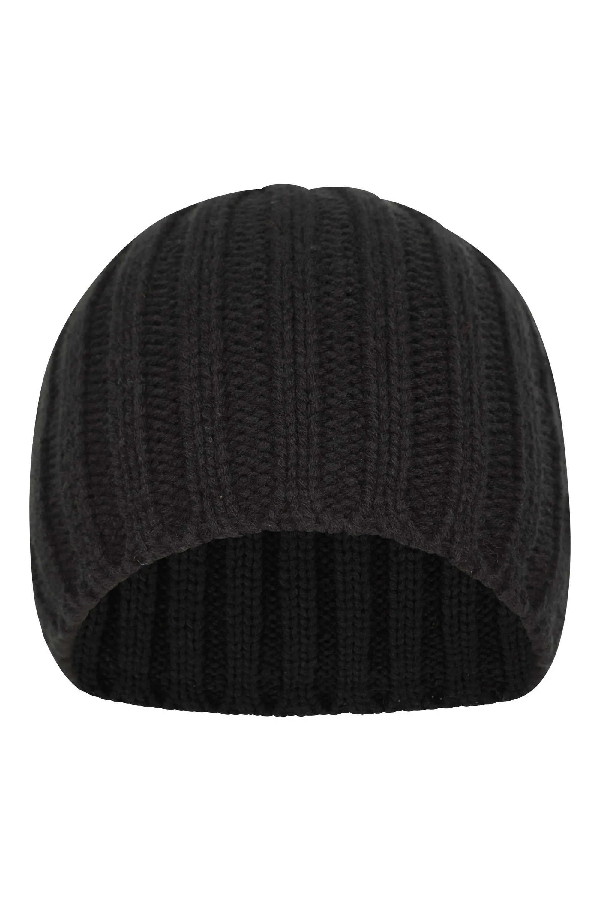 Gorro con forro de piel para hombre