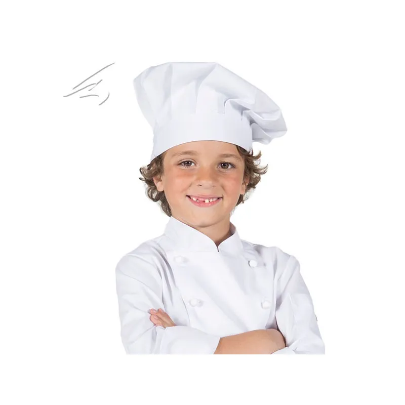 Gorro gran chef infantil blanco - Gary's