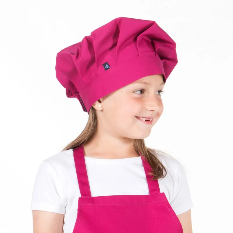 Gorro gran chef infantil frambuesa - Gary's