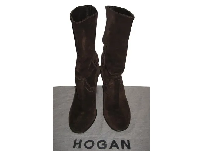 Hogan Botines Castaño 