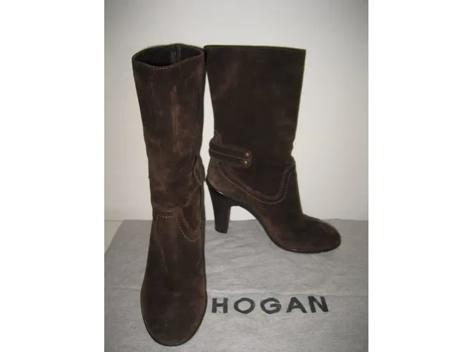 Hogan Botines Castaño 