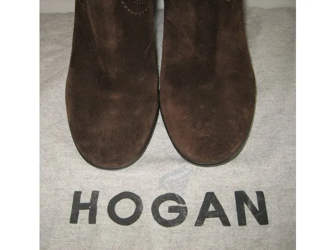 Hogan Botines Castaño 