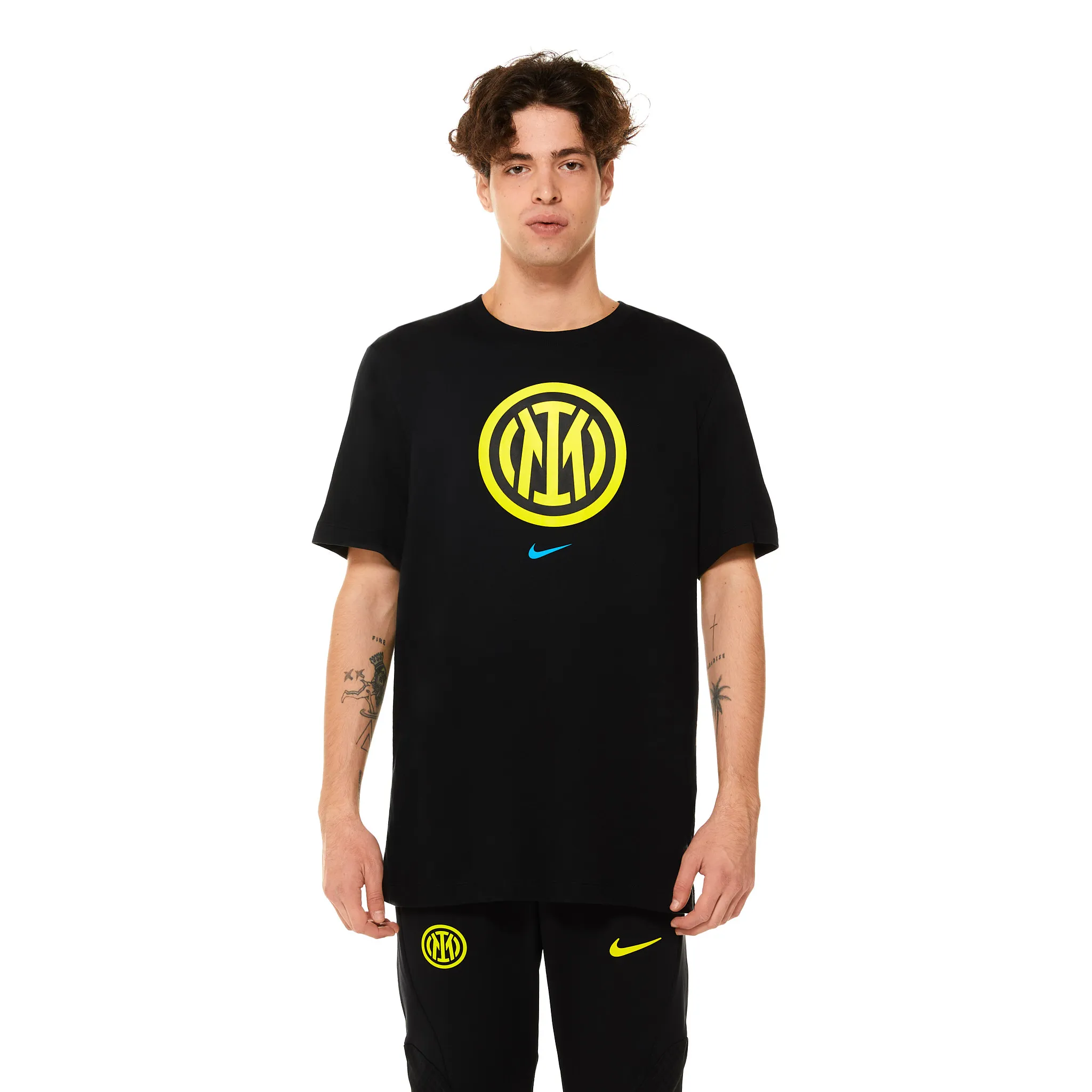 IM NIKE CAMISETA HOMBRE LOGOTIPO ESCUDO NEGRO