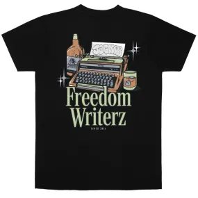 JACKER Freedom Writerz Black Tee-shirt