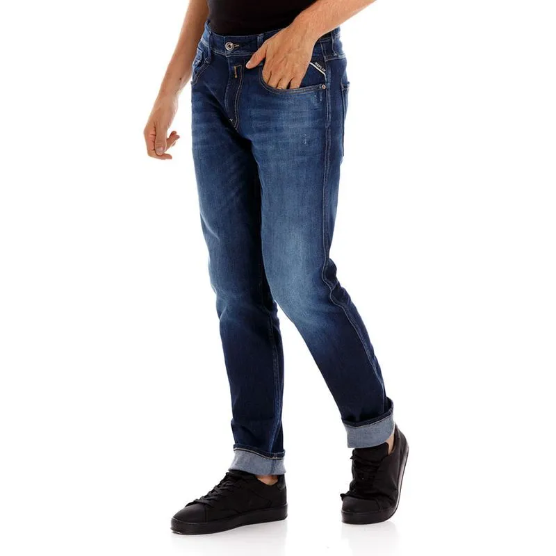 Jean Stretch Para Hombre Anbass Replay 23932