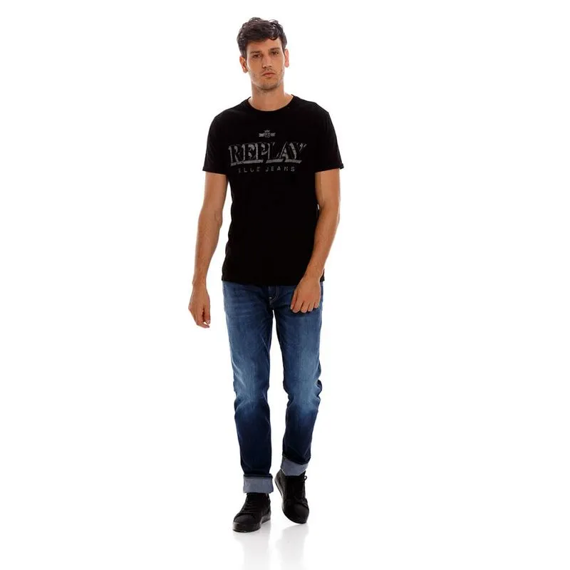 Jean Stretch Para Hombre Anbass Replay 23932