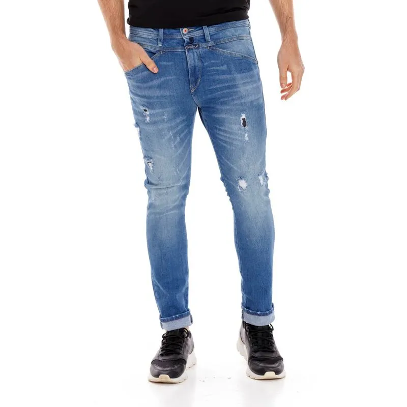 Jean Stretch Para Hombre Pedal Pusher