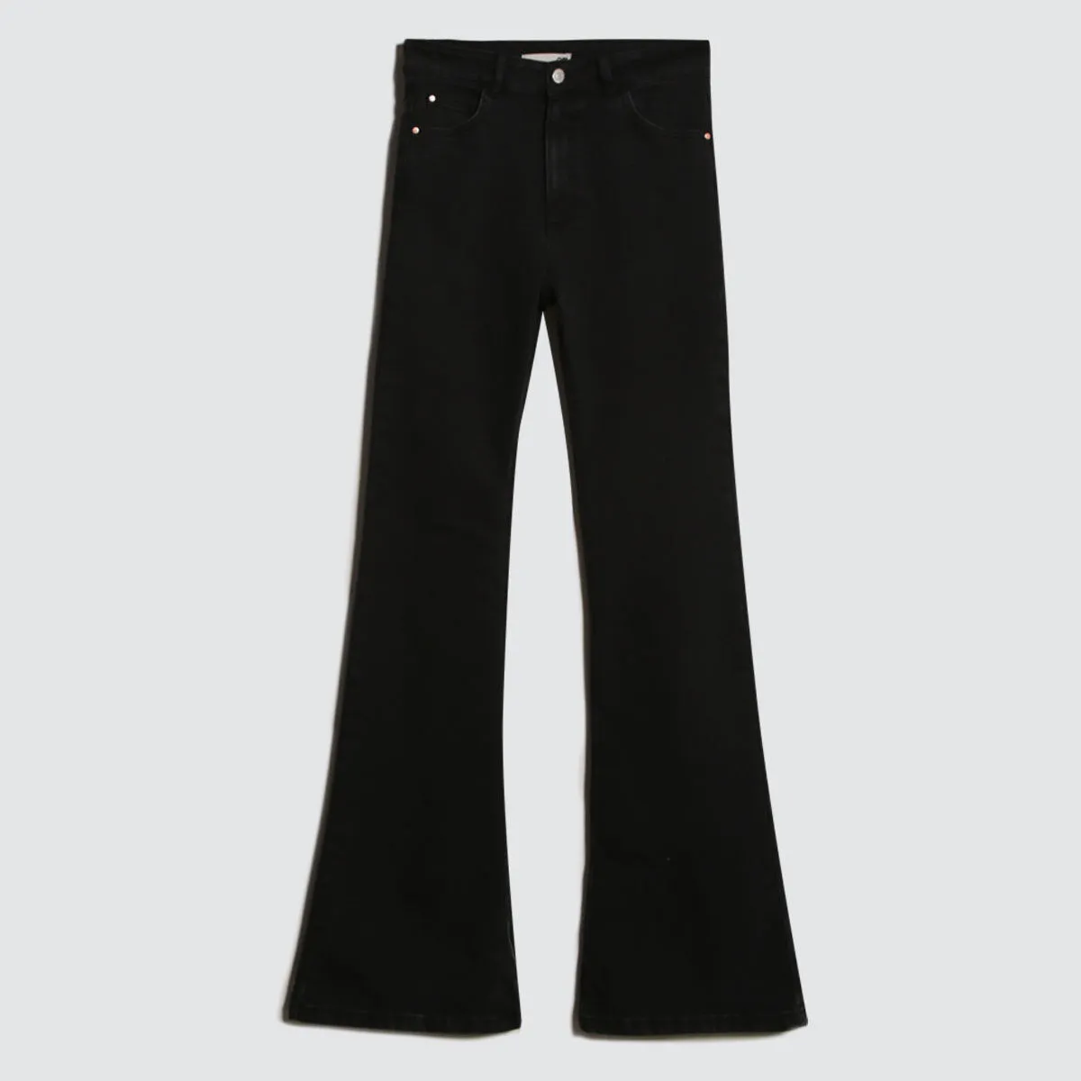 Jeans Flare Tono Negro