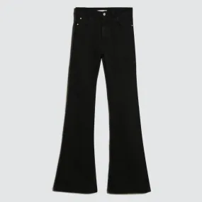 Jeans Flare Tono Negro