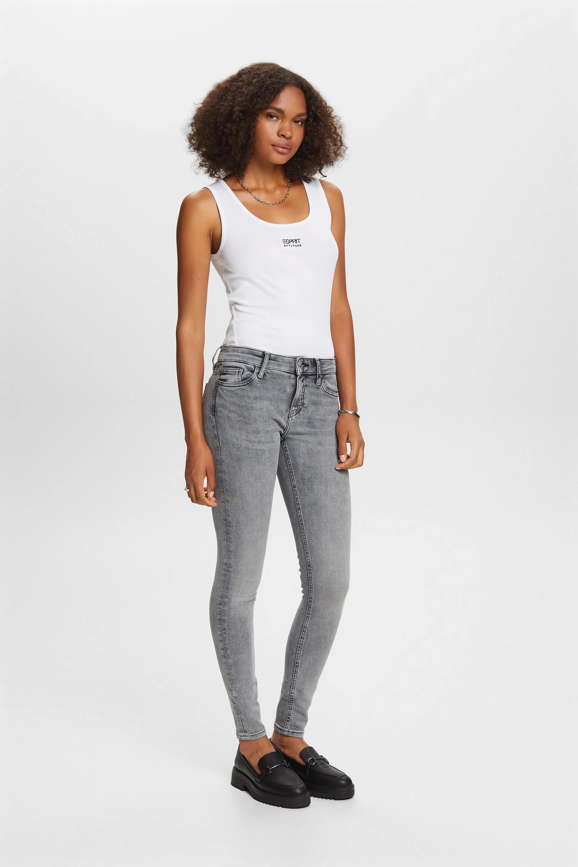 Jeans skinny mid-rise