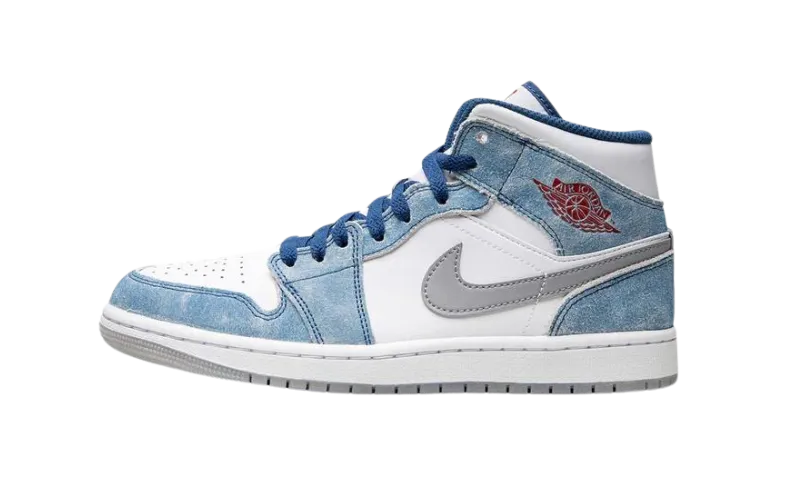 JORDAN 1 MID SE  FRENCH BLUE LIGHT STEEL