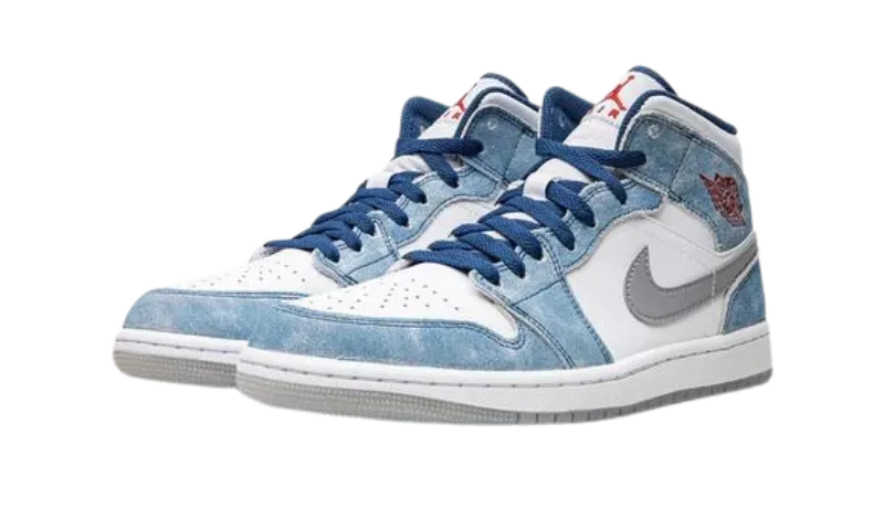 JORDAN 1 MID SE  FRENCH BLUE LIGHT STEEL