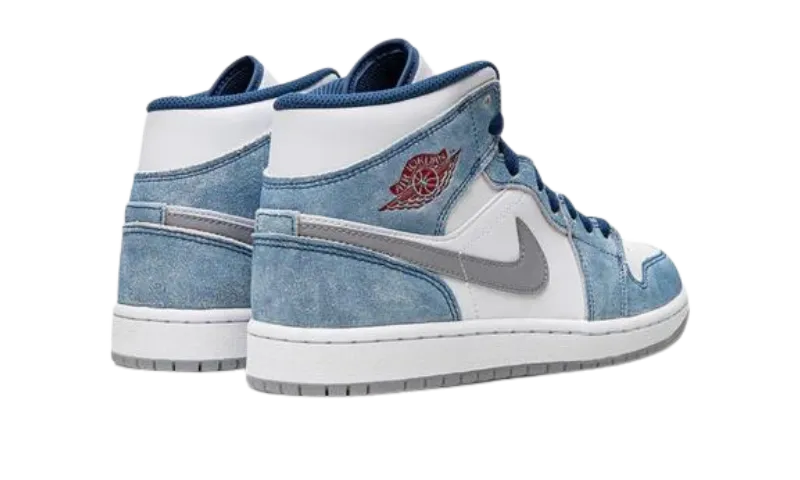 JORDAN 1 MID SE  FRENCH BLUE LIGHT STEEL