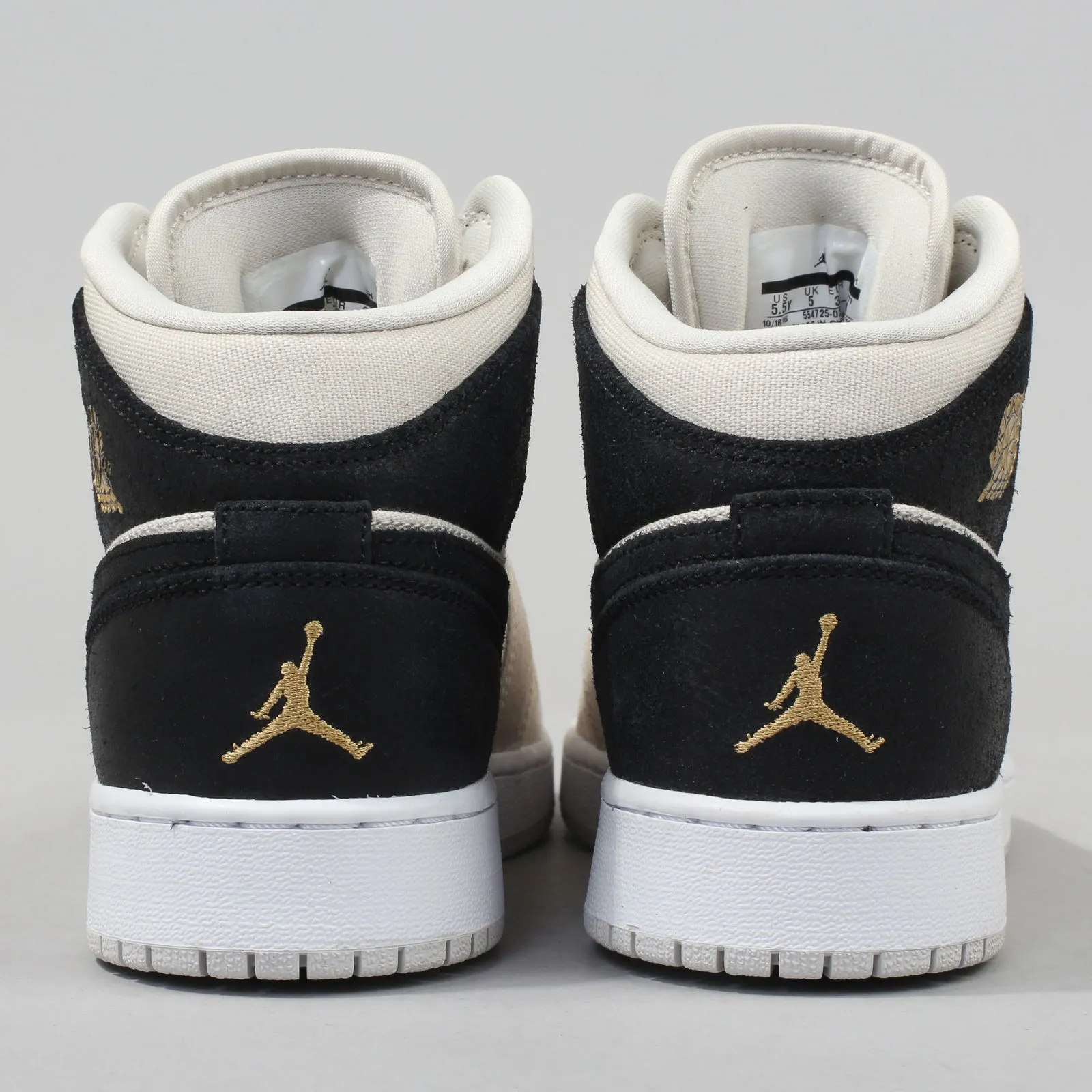 Jordan Air Jordan 1 Retro Mid ''Light Bone'' GS