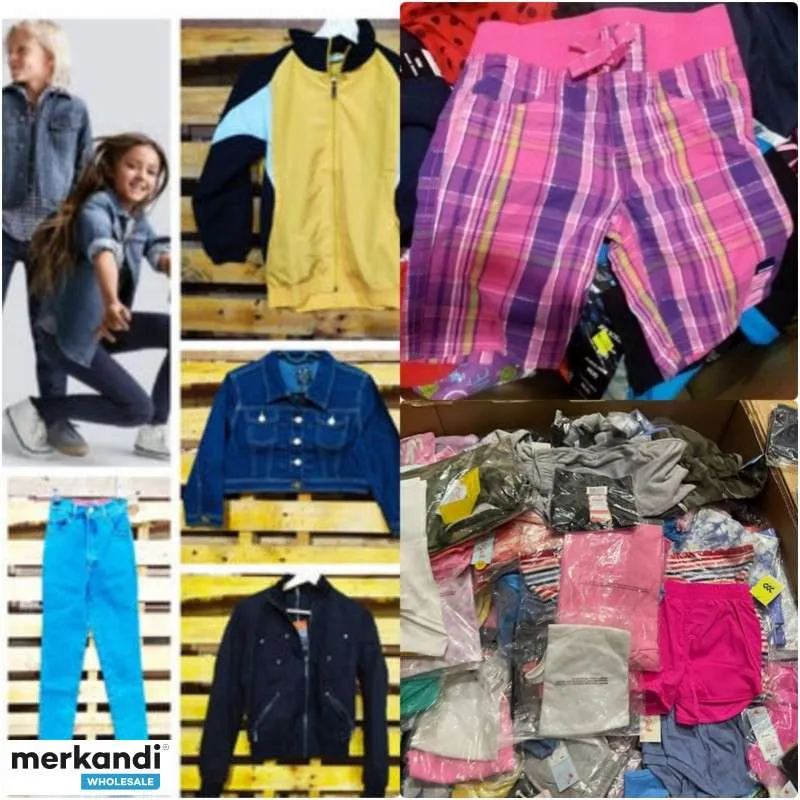 Lote Ropa Infantil Al Por Mayor - Ropa para Niños de Grandes Marcas