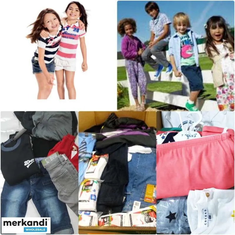 Lote Ropa Infantil Al Por Mayor - Ropa para Niños de Grandes Marcas