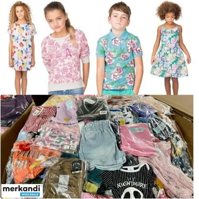 Lote Ropa Infantil Al Por Mayor - Ropa para Niños de Grandes Marcas