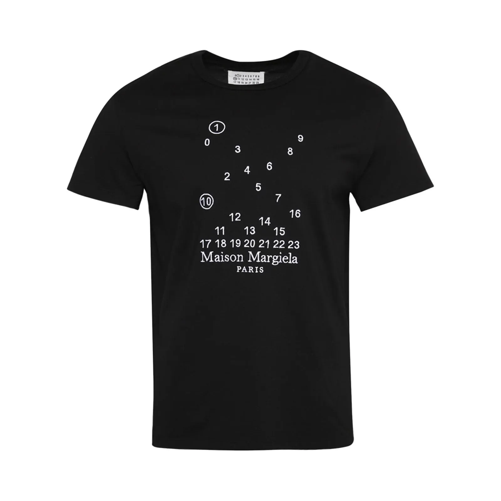 Maison Margiela Embroidered Numbers Logo Tee