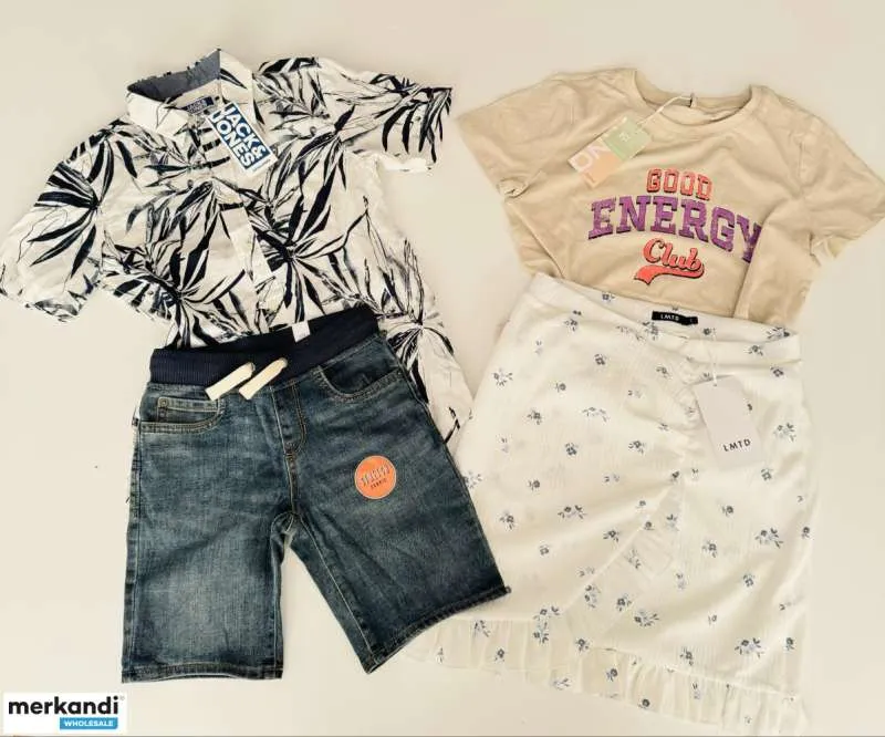 MEZCLA DE VERANO - ROPA PARA NIÑOS. ROPA NUEVA EN STOCK. MARCAS AMERICANAS.