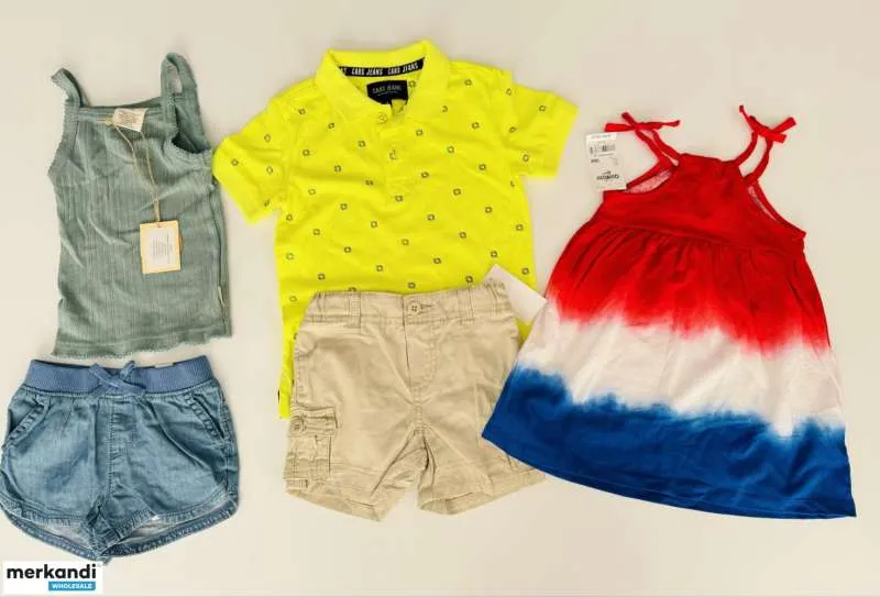 MEZCLA DE VERANO - ROPA PARA NIÑOS. ROPA NUEVA EN STOCK. MARCAS AMERICANAS.