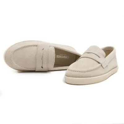 Mocasin niño beige serraje chuches