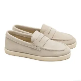 Mocasin niño beige serraje chuches