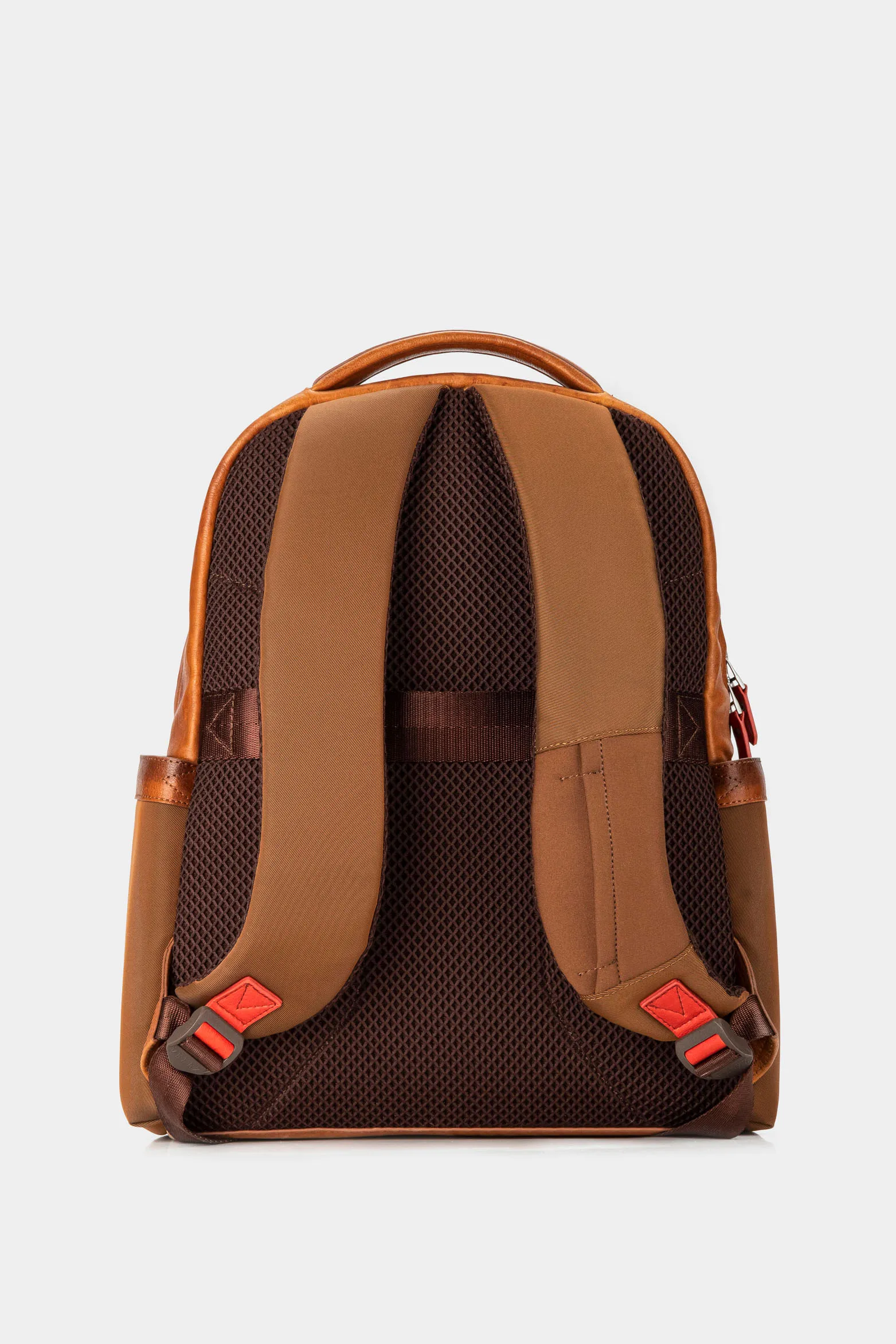 Morral fagus 2.0 de cuero para hombre lona en nylon Miel