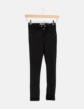 Name it Jeans negro pitillo