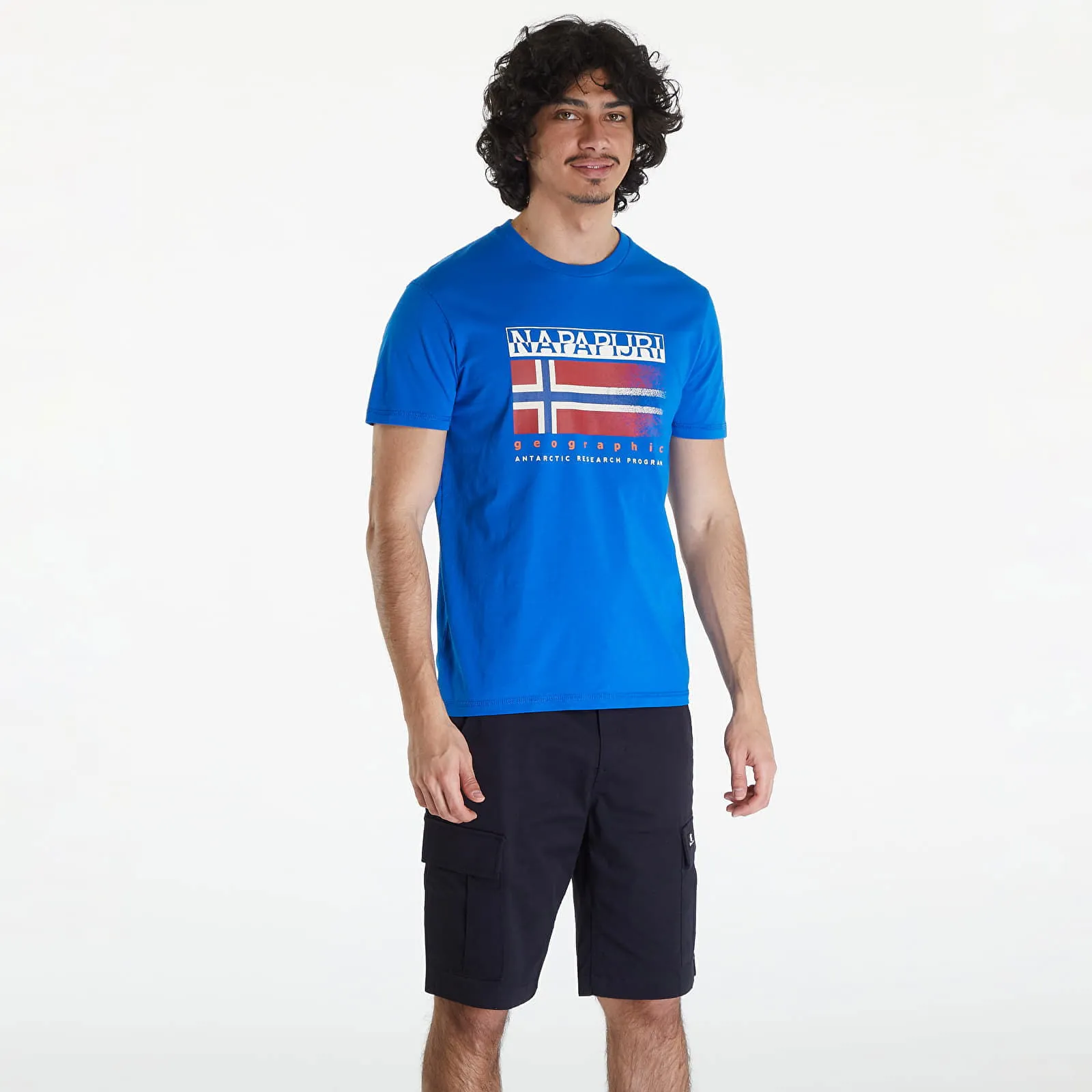 NAPAPIJRI SKREIS TEE BLUE