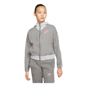 Nike Air Front Zip Jr Pink/Grey