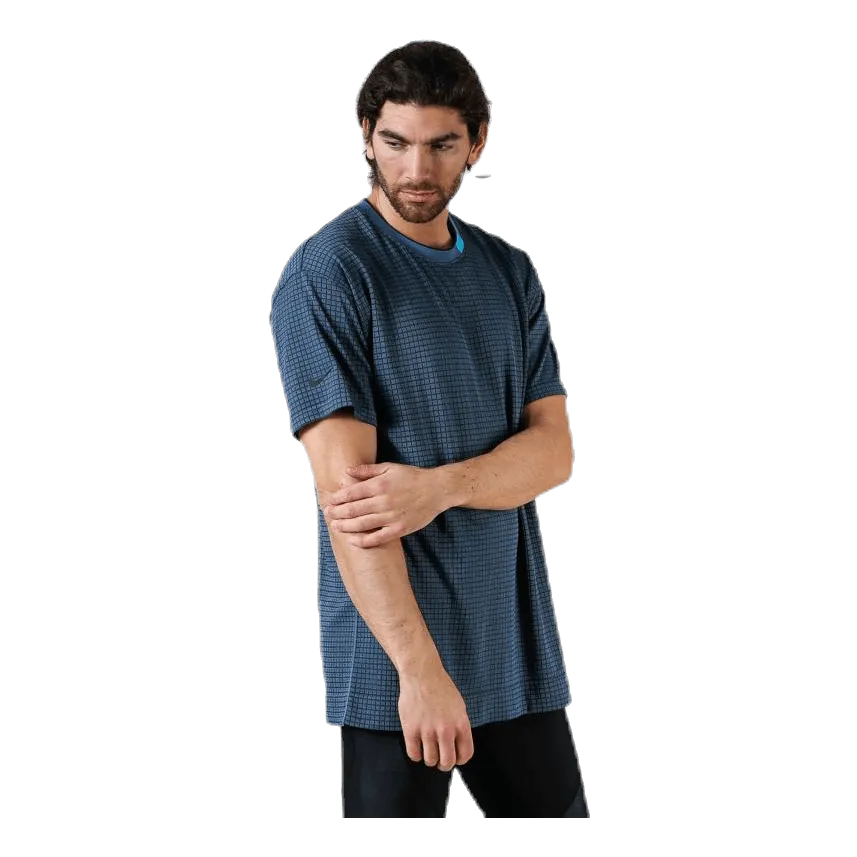 Nike Tech Pack Grid Tee Blue/Black