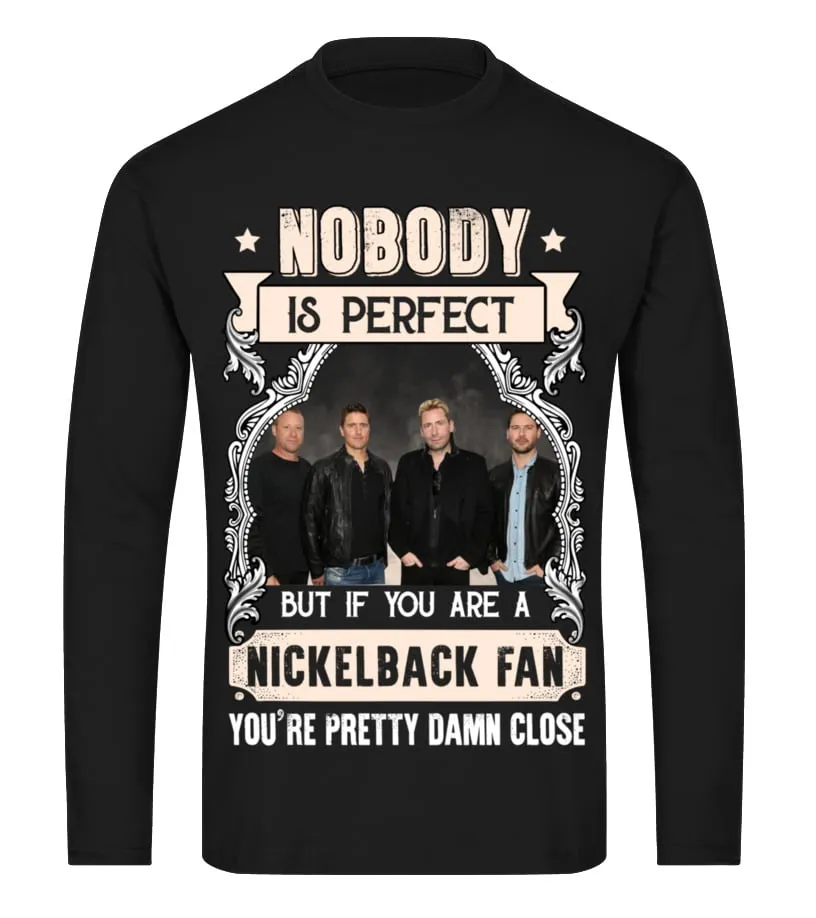 NOBODY IS PERFECT BUT IF YOU ARE A WILLIAM HOLDEN FAN YOU'RE PRETTY DAMN CLOSE Camiseta de manga larga Unisex