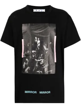 Off-White Caravaggio Paiting Tee Black