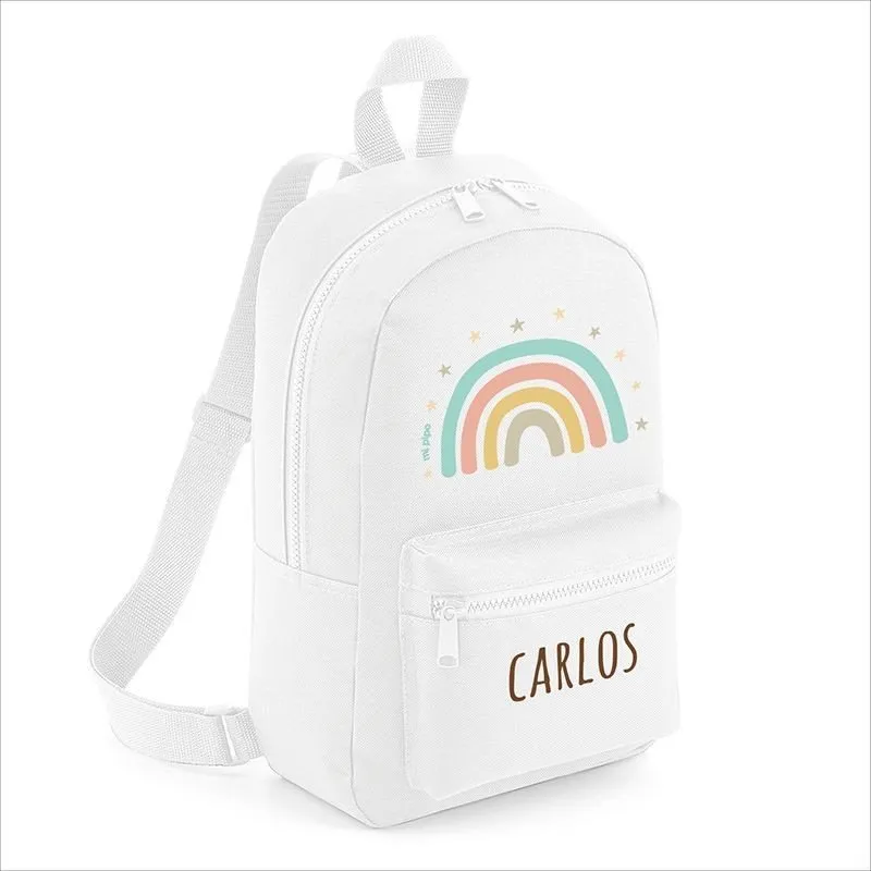 Pack bebé mochila infantil Arcoíris