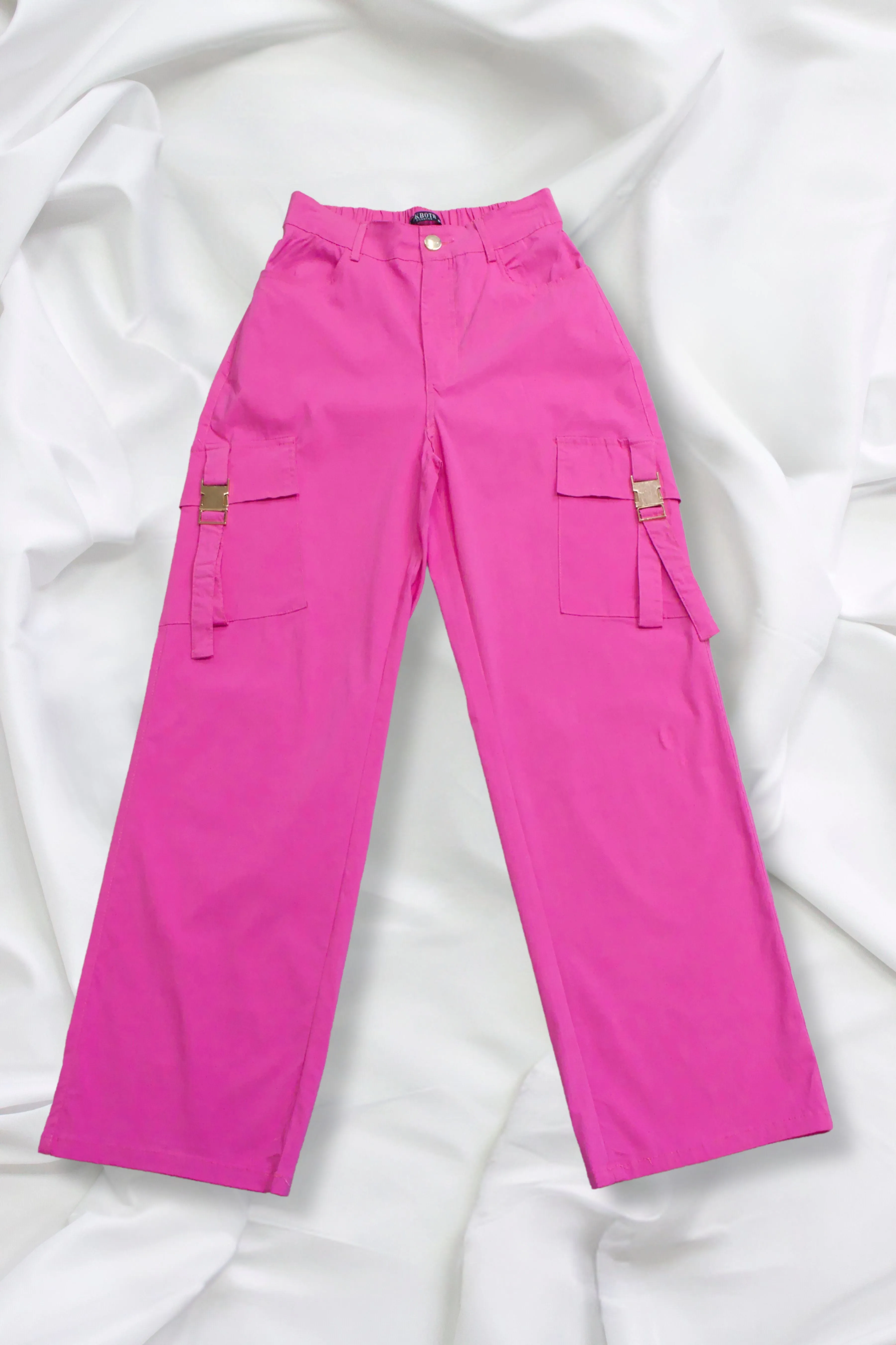 PANTALN ESTILO CARGO BROCHES DORADOS PS827