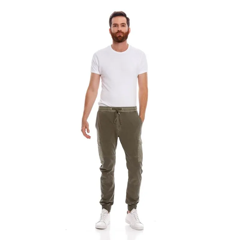 Pantalon Cargo Para Hombre Garment Dyed Heavy Replay 33650