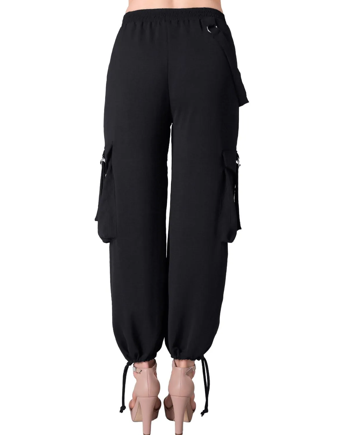 Pantalón Mujer Moda Jogger Negro Stfashion 52404406