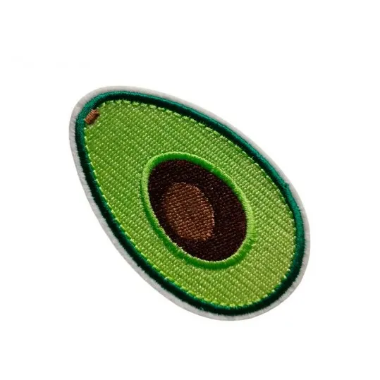 Parche ropa niños bordado de aguacate